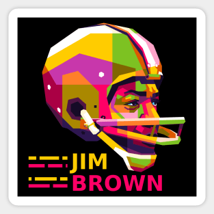 Jim Brown Sticker